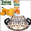 Sugarfree Anjeer Rolls -500grms  + Tropicana Orange Juice - 1litre - Click here to View more details about this Product